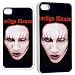 marilyn manson iPhone Hard 4s Case White