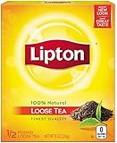 Lipton Loose Black Tea, 8 oz