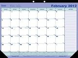 Blueline 2011-2012 Monthly Desk Pad, Academic, July-July, 21.25 x 16-Inches (CA181731)
