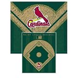 St. Louis Cardinals MLB Diamond Fleece Team Blanket/Throw (60x50)