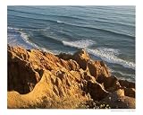 Torrey Pines Seascape Scenic Photographic Poster Print by Xiao Li, 10x8