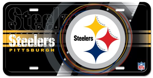 Pittsburgh Steelers Street Flair Plate
