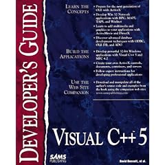 Visual C++ 5.0: Developer's Guide (Sams Developer's Guides)