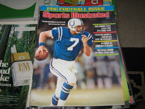 Sports Illustrated Magazine Bert Jones (Bert Jones , Colts , Pro FootballIssue)