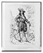 Historic Print (L): Henri de la Tour d'Auvergne Vte. de Turenne--16 Mai 1643, Marechal de France 1675 / Mauz