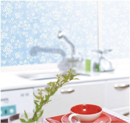 Jiniy Cherry Blossoms Privacy window film&Door film/100cm*50cm(WS021)