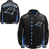G-III Carolina Panthers Faux Leather Jacket