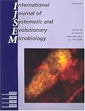 International Journal Of Systematic And Evolutionary Microbiology