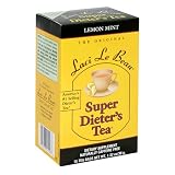 Laci Le Beau Super Dieter's Tea, Lemon Mint, Tea Bags, 15-Count Boxes (Pack of 6)