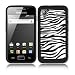 AIO Silikon H�lle Zebra Case Cover Tasche f�r Samsung Galaxy Ace S5830 Mit Film