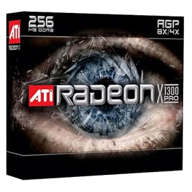  ATI's Radeon X1300 Pro graphics card 