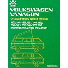 Volkswagen Vanagon Official Factory Repair Manual 1980-91