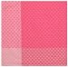 Durable Woven Jacquard 100% Cotton Pink Dots Tablecloth 54x90 Inches