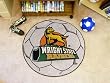Wright State Raiders 29" Round Soccer Ball Floor Mat (Rug)