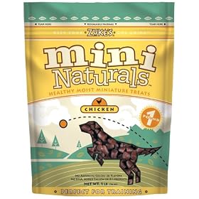 Zuke's Mini Naturals Dog Treats, Chicken, 1lb.