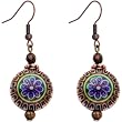 Handcrafted Antique Mood Earrings Made with SWAROVSKI ELEMENTS