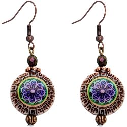 Handcrafted Antique Mood Earrings Made with SWAROVSKI ELEMENTS