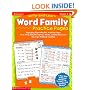 Word Family Practice Pages (Write-and-Learn, Grades K-2)