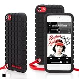Snugg iPod Touch 5th Generation Case / The New iPod Touch Case - Snugg Squared_ Skinny Fit Protective Case Cover- Superior Quality, Non Slip Material, High Protective, Lightweight Case - Lifetime Guarantee (Black) - for Apple iPod Touch 5th Gen/The New iPod - From Snugg, The Creators of the Number 1 selling iPad 2 & 3 Case