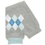 Babylegs Organic Leg Warmers, Blue Croquet