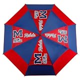 NCAA Mississippi Rebels Windsheer II Auto-Open Umbrella