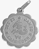 10 Karat White Gold Capricorn Pendant (Dec 23-Jan20)