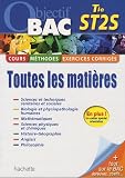 Toutes les matières Tle ST2S