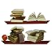 Bookshelf and Books Wall Stickers, Temporary Wall D&eacute;cor