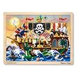 Melissa Doug 3800 Pirate Adventure Jigsaw Puzzle- 48 pc