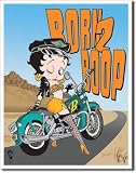 Betty Boop Born to Boop Tin Sign