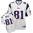 Youth New England Patriots #81 Randy Moss Road Replica Jersey