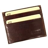 DEBITO - Slim Italian Leather Credit Card Holder with ID