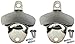 Wall Mounted Beer Bottle Opener (2 pk) for Bar, home, office, indoor, outdoor use - Stainless Steel.