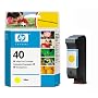 HP Original 51640YE  Ink Cartridger Yellow Cagca1 For Deskjet 1200C 1600C No 40