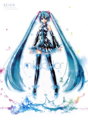 KEI画集 mikucolor (イラスト・画集)