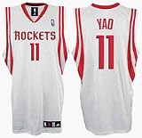 Yao Ming Jersey: adidas Red Swingman #11 Houston Rockets Jersey - X-Large