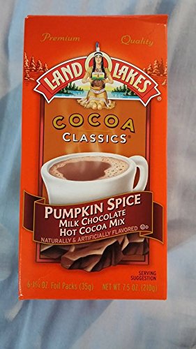 Land O Lakes Cocoa Classics Hot Cocoa Mix Pumpkin Spice Milk Chocolate - (1 Box/6 Packs)