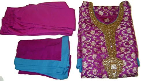 Fuschia Pink Churidar (Large)