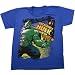 Search : THE INCREDIBLE HULK "TRASHED" Licensed Royal Blue Marvel Juvy Tee