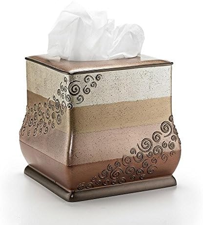 Popular Bath Products Tissue Box Is Marble Like & Is Stylish Designer Antique Rectangular Cube Tissues Holder