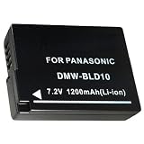 Panasonic Lumix DMC-G3 Digital Camera Battery - Premium DMW-BLD10 Battery