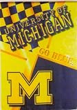 University of Michigan Wolverines Mini Garden Flag