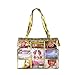 Fashion Metallic Photo Tote Bag with Studs