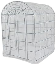Big Sale Flower House FHCL566CLW Pop Up Classic Greenhouse Storage Shed, White