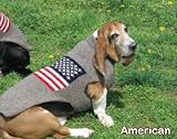 Chilly Handmade Dog Wool Flags Sweaters Grey XXL