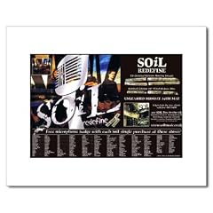 SOIL Redefine 305x254mm Matted Music Print/Mini Poster - White