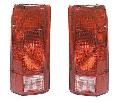 80 81 82 83 84 85 86 Ford F150 F250 F350 Taillight Taillamp Pair Set 80-86 Bronco Driver and Passenger
