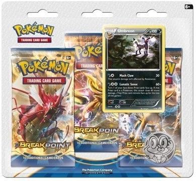 Pokemon XY - Breakpoint 3-Booster Blister Pack, Umbreon by Beckett Publications
