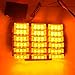 Nilight® Amber 54 X Ultra Bright LED Emergency Warning Use Flashing Strobe Lights Bar for Windshield