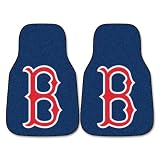 Fanmats 6333 MLB Boston Red Sox Car Mat - 2 Piece